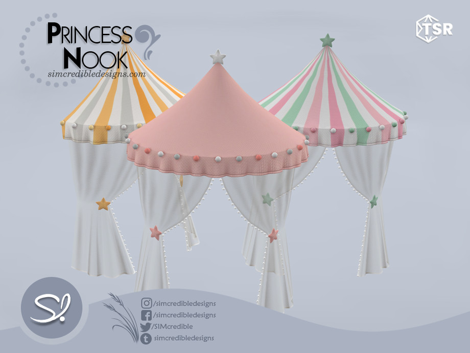 The Sims Resource - Princess Nook Canopy Tent