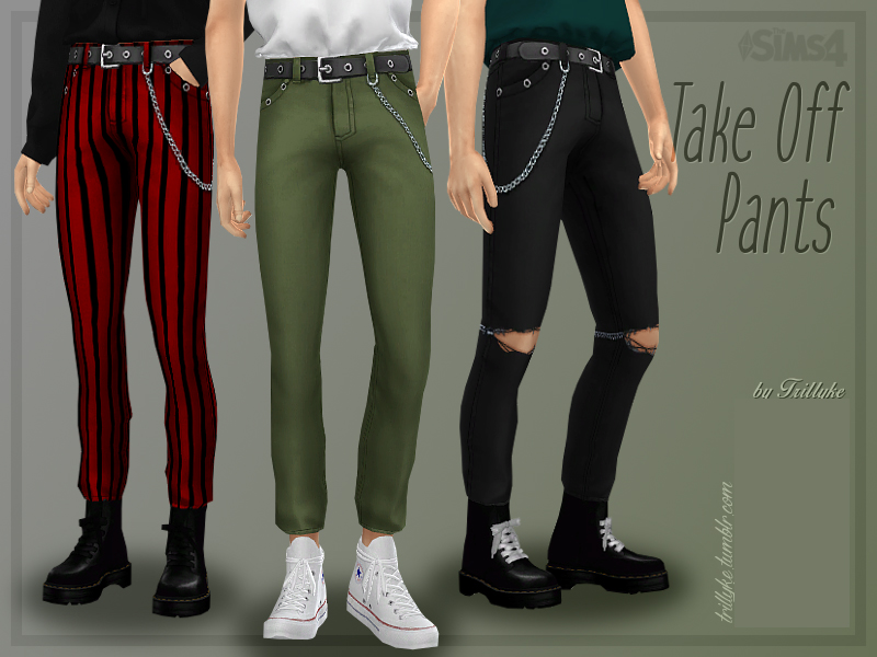 The Sims Resource - Trillyke - Take Off Pants