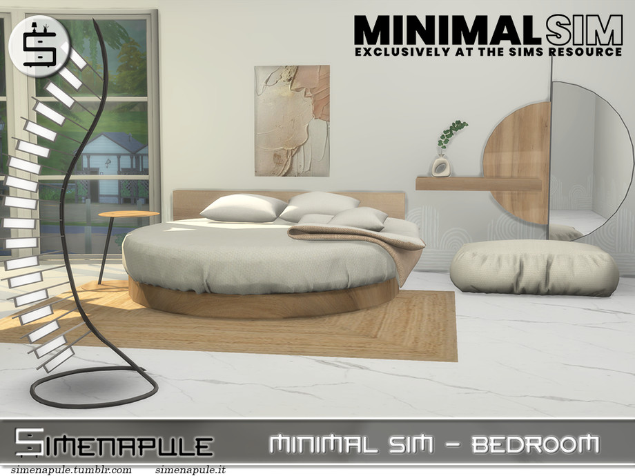 The Sims Resource - Bedroom Minimal Sim