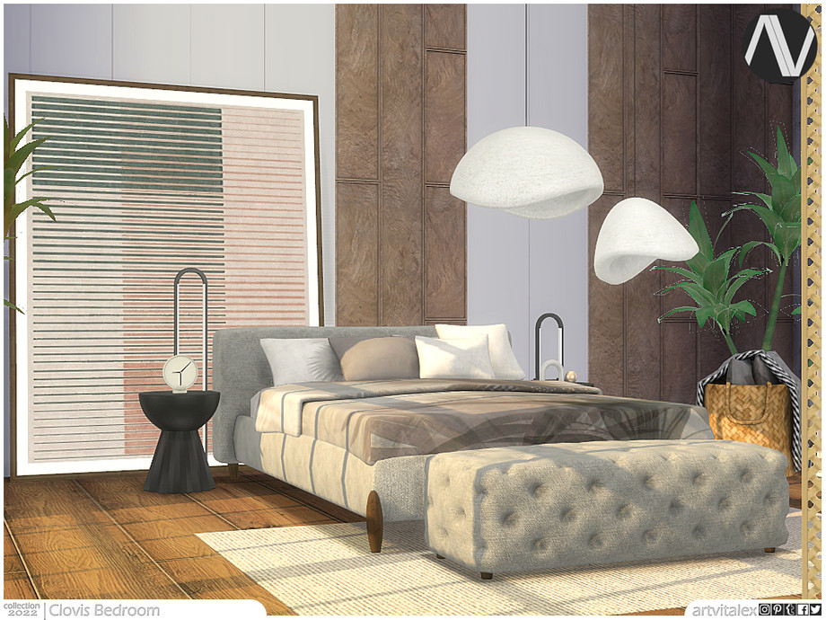 The Sims Resource - Clovis Bedroom