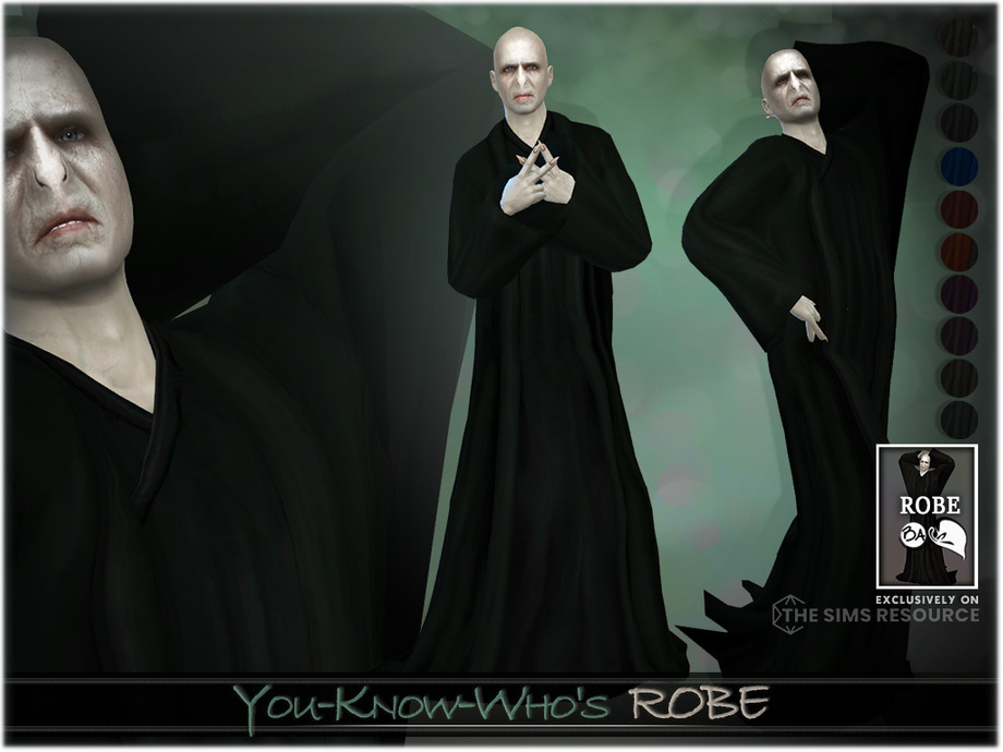 The Sims Resource - You-Know-Who's Robe