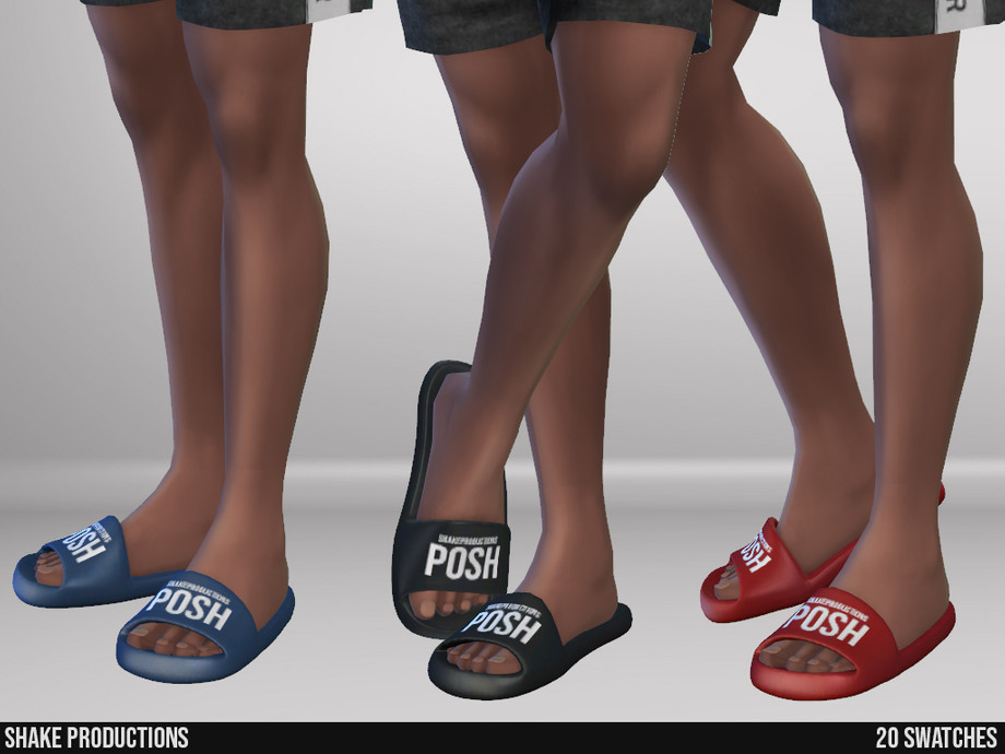 The Sims Resource - 951 - Slippers (Male)