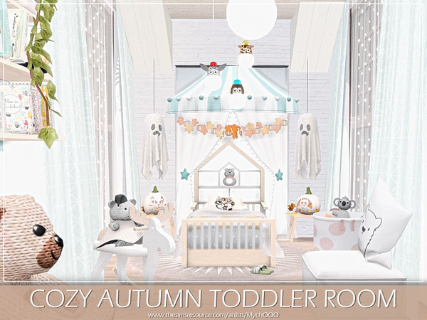 The Sims Resource - Cozy Autumn Toddler Room