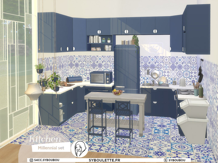 The Sims Resource - Patreon Release - Millennial Kitchen (3/3: Clutter)