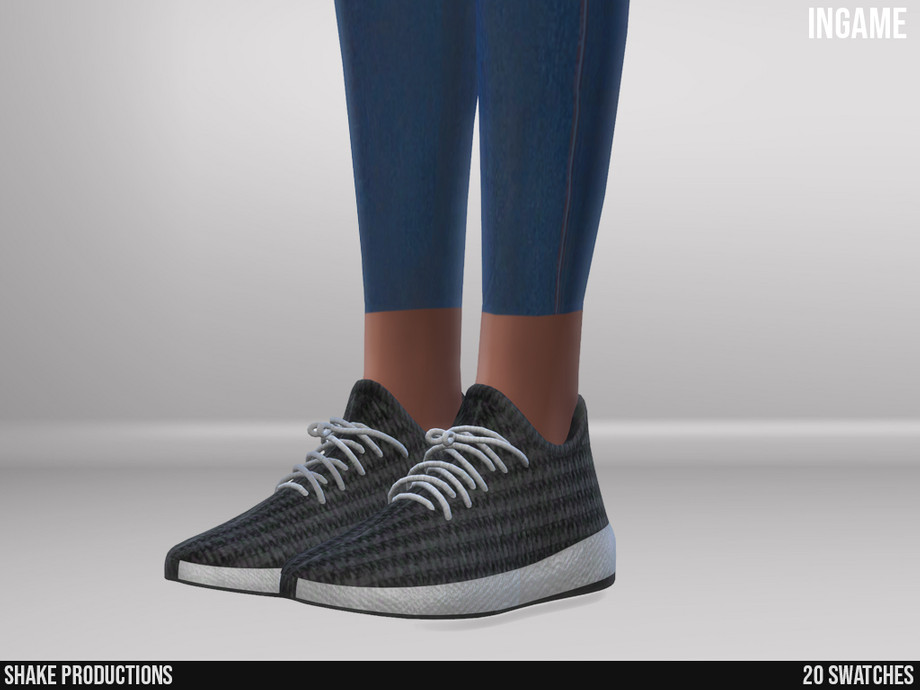 The Sims Resource - 964 - Sneakers (Female)