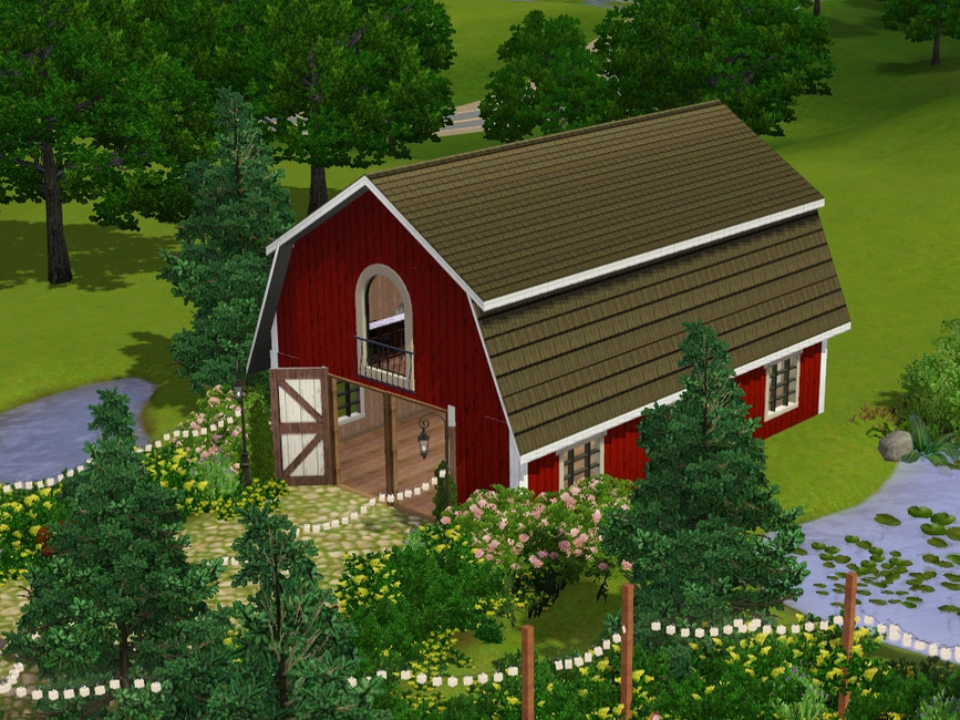 The Sims Resource - Barn Wedding Venue