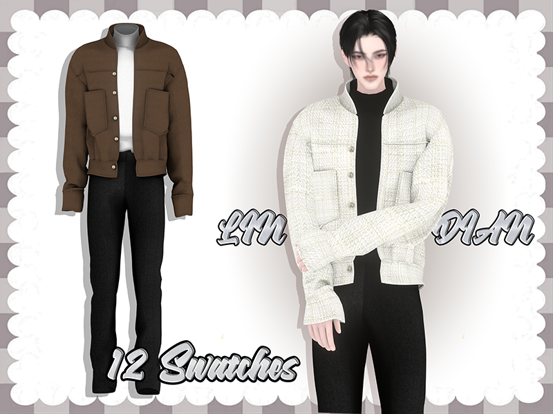 The Sims Resource - Jacket and Suits