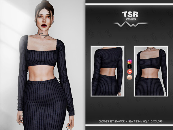 The Sims Resource - CLOTHES SET-276 (TOP) BD814