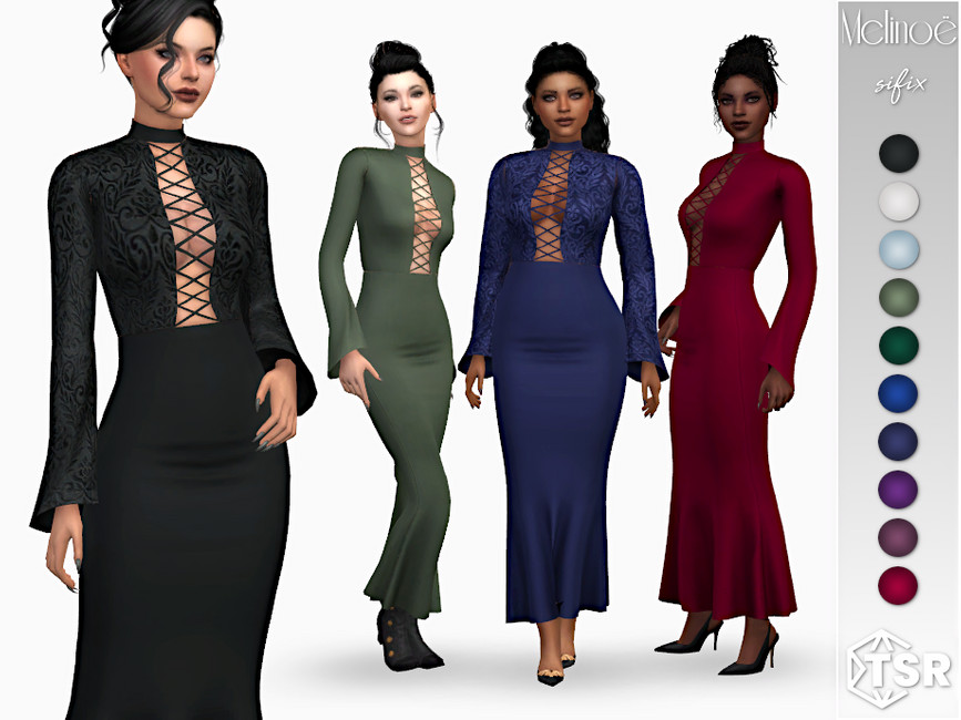 The Sims Resource - Melinoe Dress