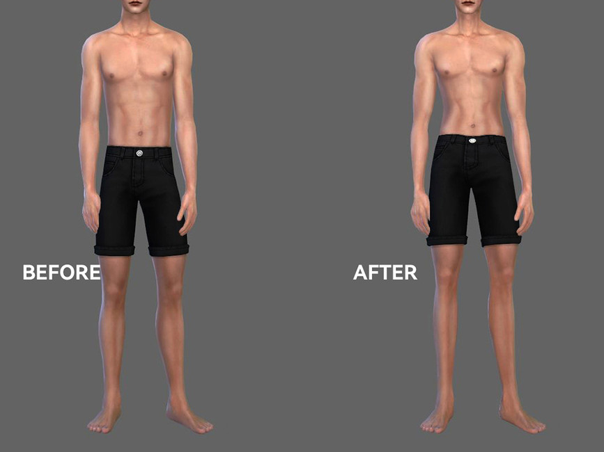 Sims 4 Body Presets Male