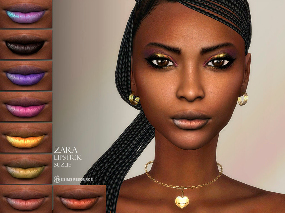 The Sims Resource - Zara Lipstick N48