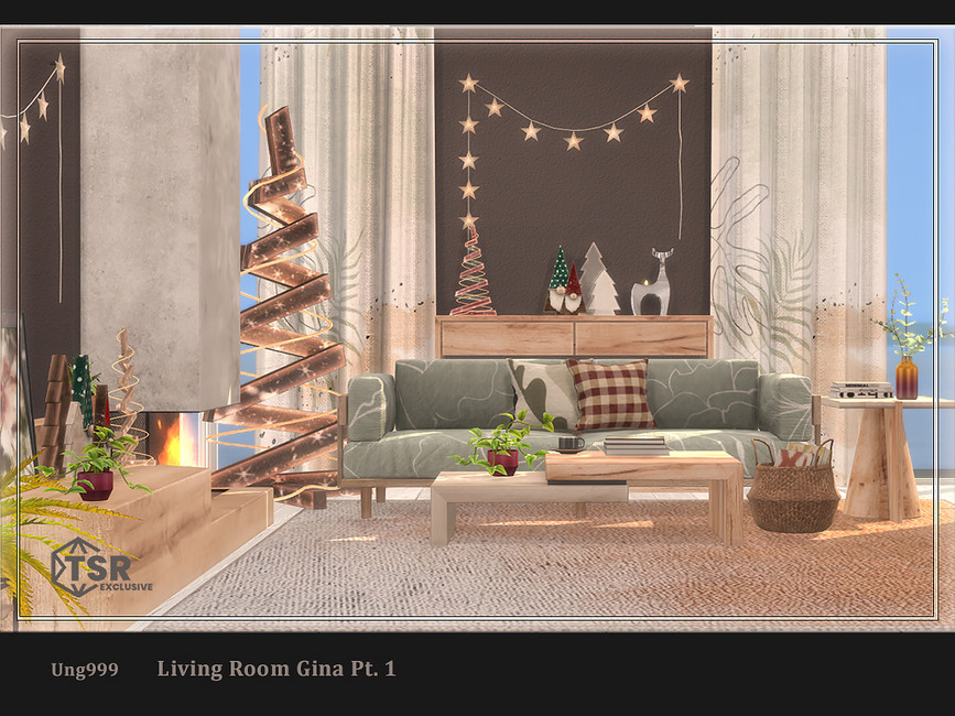 The Sims Resource - Living Room Gina Pt 1