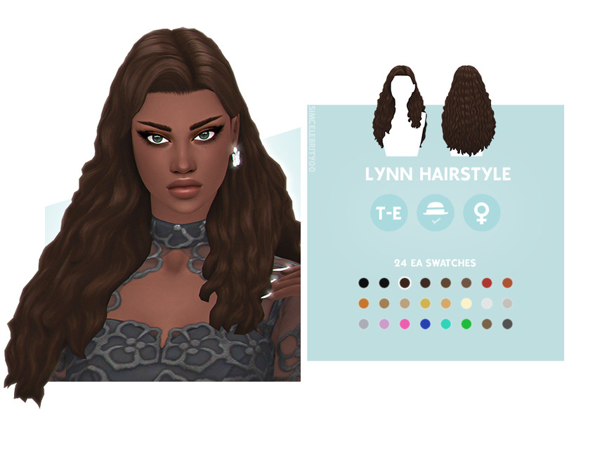 The Sims Resource - Lynn Hairstyle