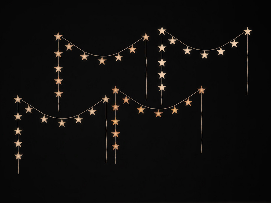 The Sims Resource - Living Room Gina Star String Lights