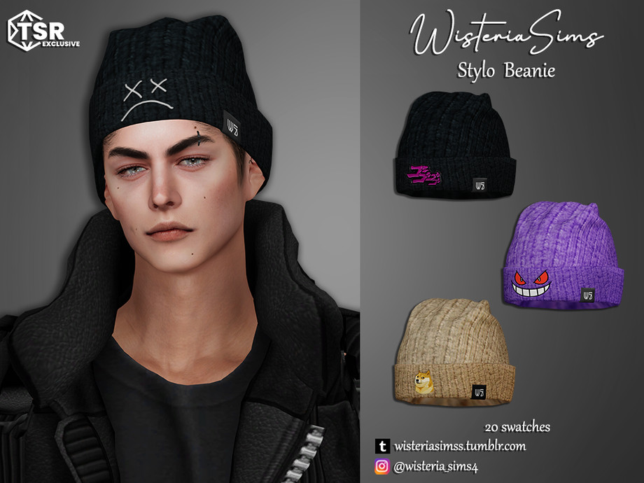 The Sims Resource - Stylo Beanie