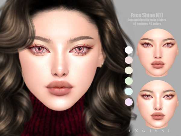 The Sims Resource - Face Shine N11