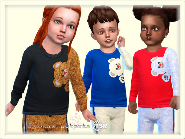 The Sims Resource - Toddler Boy Graphic Tees 02