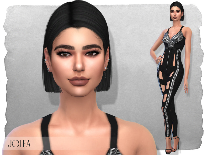 The Sims Resource Sim Dua Lipa Inspired By 9287