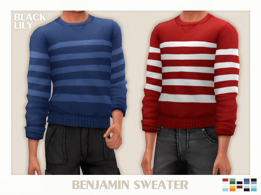 The Sims Resource - Benjamin Sweater