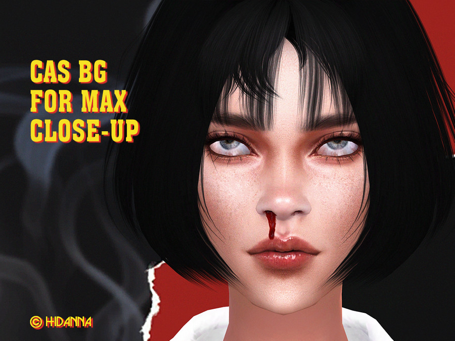 The Sims Resource - CAS Background Pulp Fiction - For finest ingame closeup