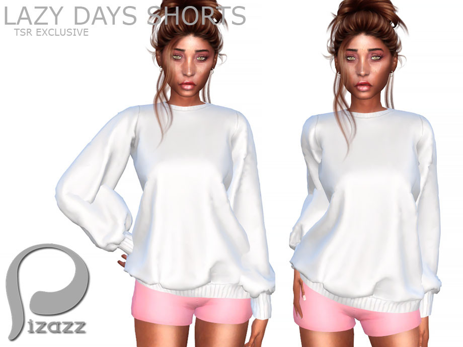 The Sims Resource - Lazy Days Shorts