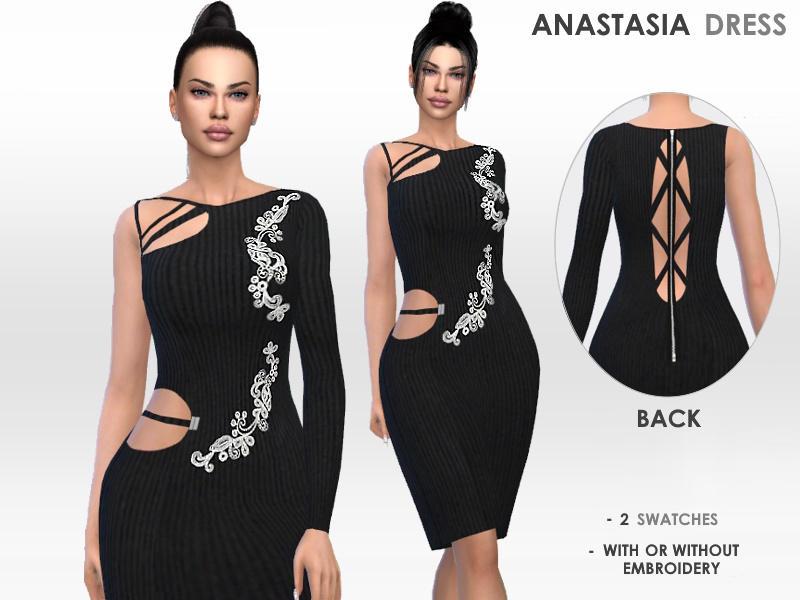 The Sims Resource - Anastasia Dress
