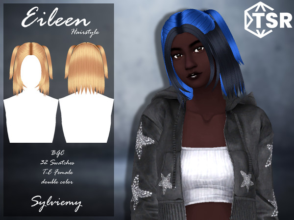 The Sims Resource Lailah Hairstyle