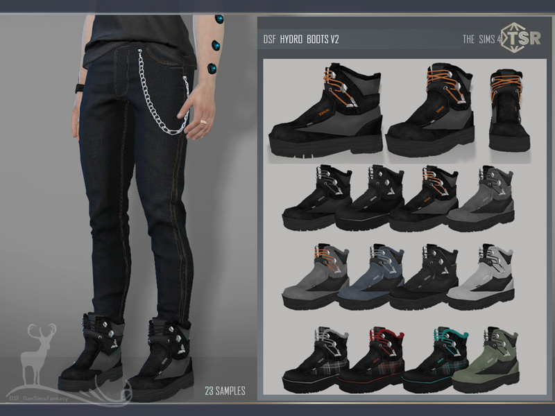 The Sims Resource - HYDRO BOOTS V2