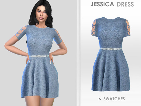 The Sims Resource - Jessica Dress