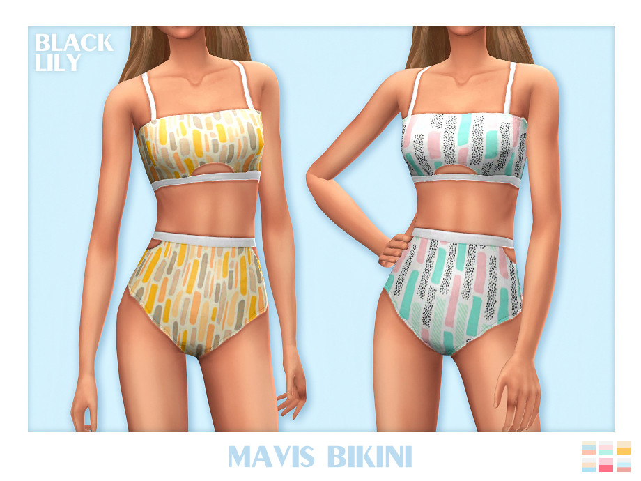 The Sims Resource - Mavis Bikini