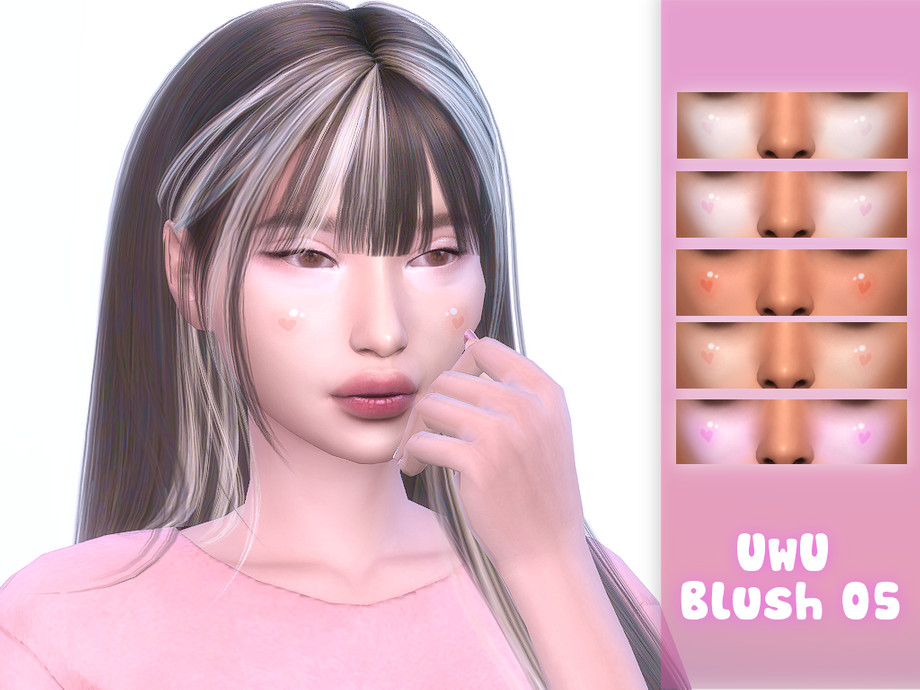 The Sims Resource - UwU Blush 05