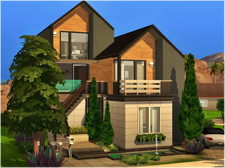 The Sims Resource - Modern Scandinavian House 1