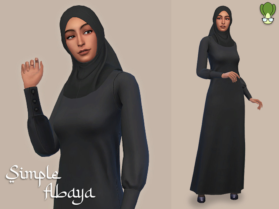 The Sims Resource - Simple Abaya #1