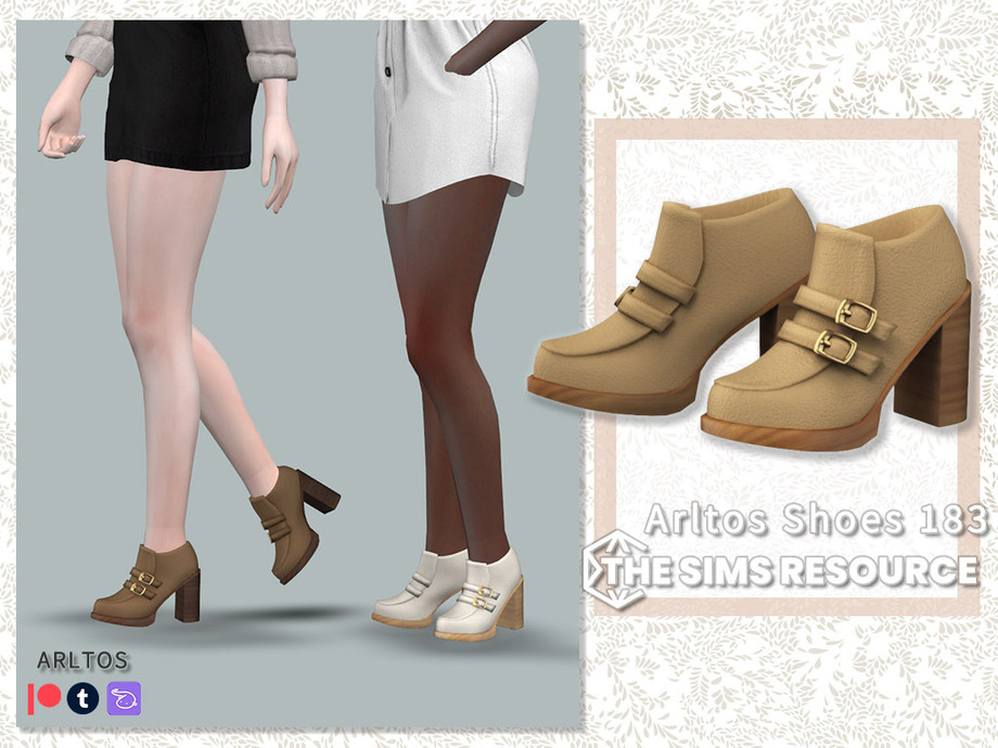The Sims Resource - Buckle shoes / 183