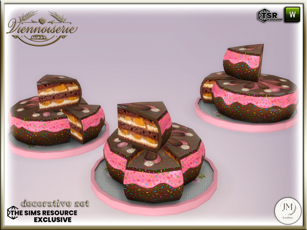 The Sims Resource - Viennoiseries cake1