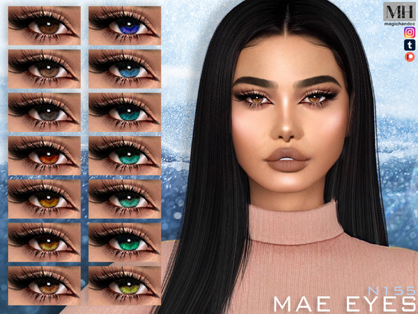 The Sims Resource - Mae Eyes N155