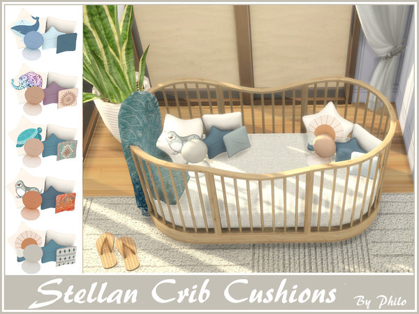 The Sims Resource - Stellan Crib Cushions
