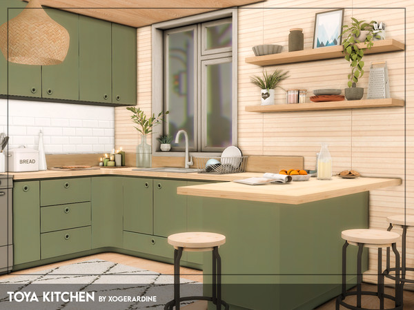 The Sims Resource - Toya Kitchen (TSR only CC)