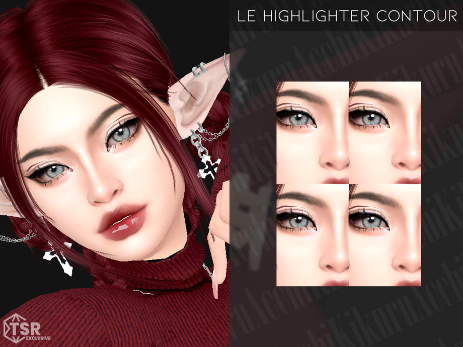 The Sims Resource - Le Highlighter Contour