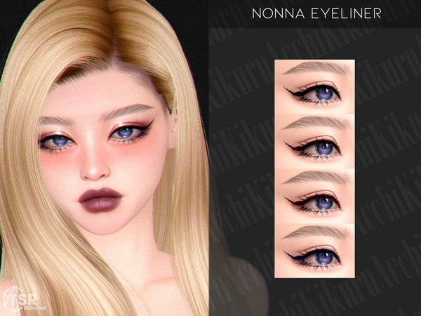 The Sims Resource - Nonna Eyeliner