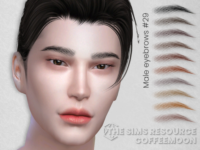 Male eyebrows N29 - The Sims Resource