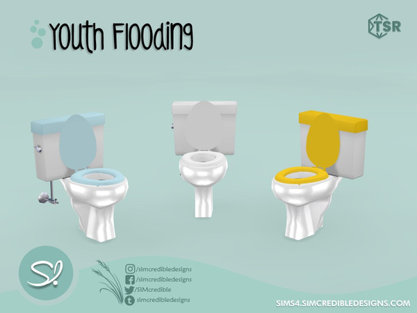 The Sims Resource - Youth Flooding Toilet