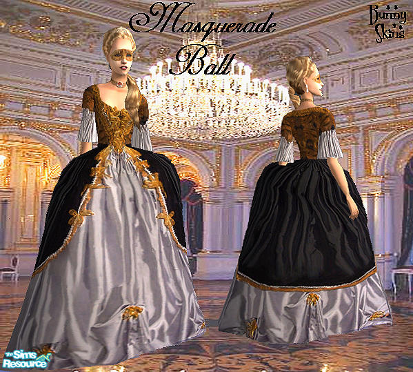 venetian ball gown