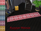 Sims 4 — Runner Mania by matomibotaki — A runner for every floor and every room, available in 6 different colors, each