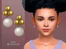 Sims 4 — Lucy Earrins Child by Suzue — New Mesh (Suzue)