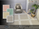 Sims 4 — Scandi Wallcovering floor set by Emerald — Add beauty to your home with scandi wallcovering designs.(floor set)