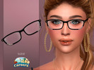Sims 4 — Fame Glasses by Suzue — New Mesh (Suzue)