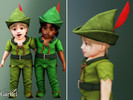 Sims 4 — Infant - Feathered storybook cap for playful fantasy looks by Garfiel — A charming infant hat inspired by