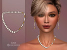 Sims 4 — Xandra Necklace by Suzue — New Mesh (Suzue)