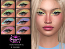 Sims 4 — Layla - Venus Eyeshadow HQ by Layla — Female eyeshadow inspired by Zara Larsson Previews and swatches made in
